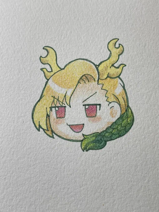 塗りました 