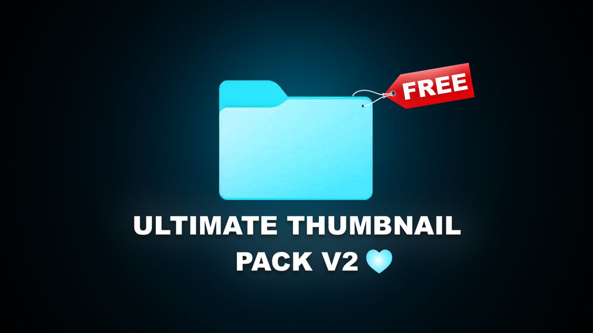 Ivanthumbnails's tweet image. "Free" ULTIMATE Thumbnail Pack V2 PSD ⚡

📩 To join:

• Follow @Ivan_designss
• Like &amp;amp; Retweet (♥️+♻️)
• Drop a "I Want this" in the comments

I'll send the link to your dm.