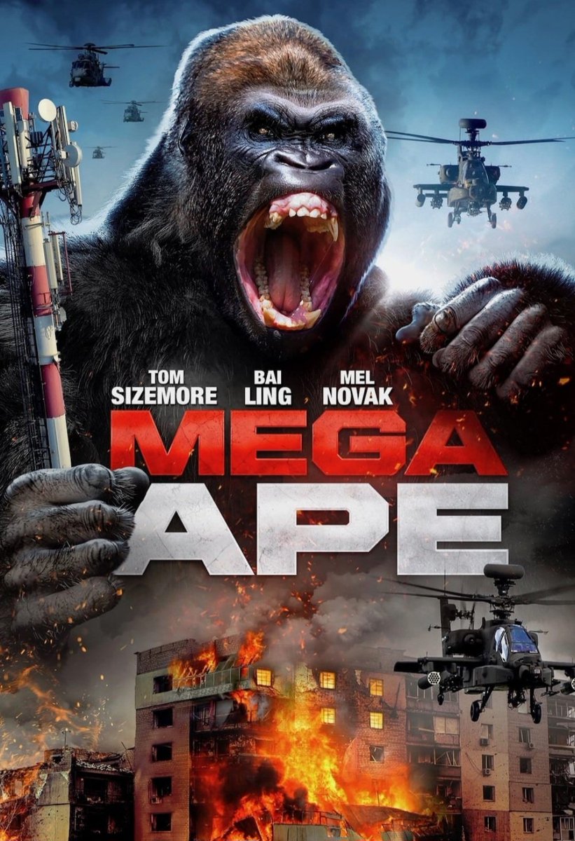 evil_toast916's tweet photo. The #shitbinge continues! #NowWatching Mega Ape (2023) w/ @Whorror_Fiend on @Tubi. Here we go!
#megaape #tubi https://t.co/pT9oKBqpH3
