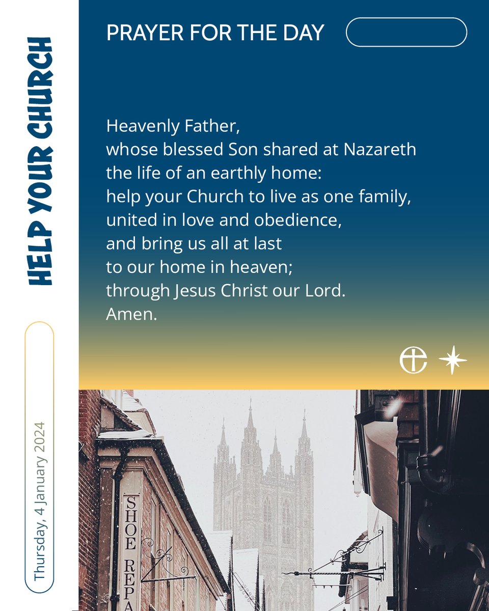 Let us pray. For a plain text and audio version of today's prayer, visit cofe.io/TodaysPrayer.