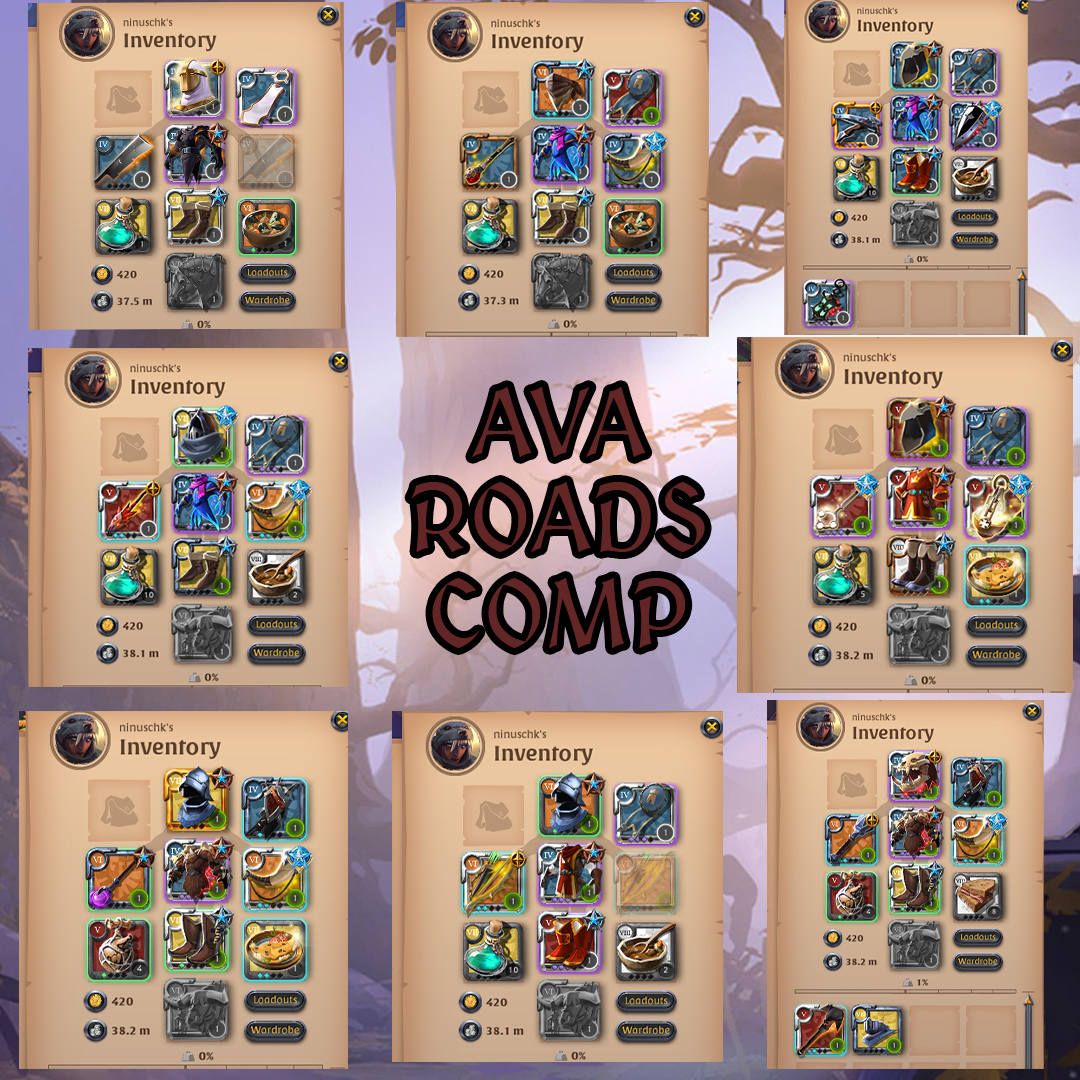 ninuschk's tweet photo. This is my AVA PVE + PVP Comp with all switches
#albiononline #builds #pvp https://t.co/qbipQhrVoH