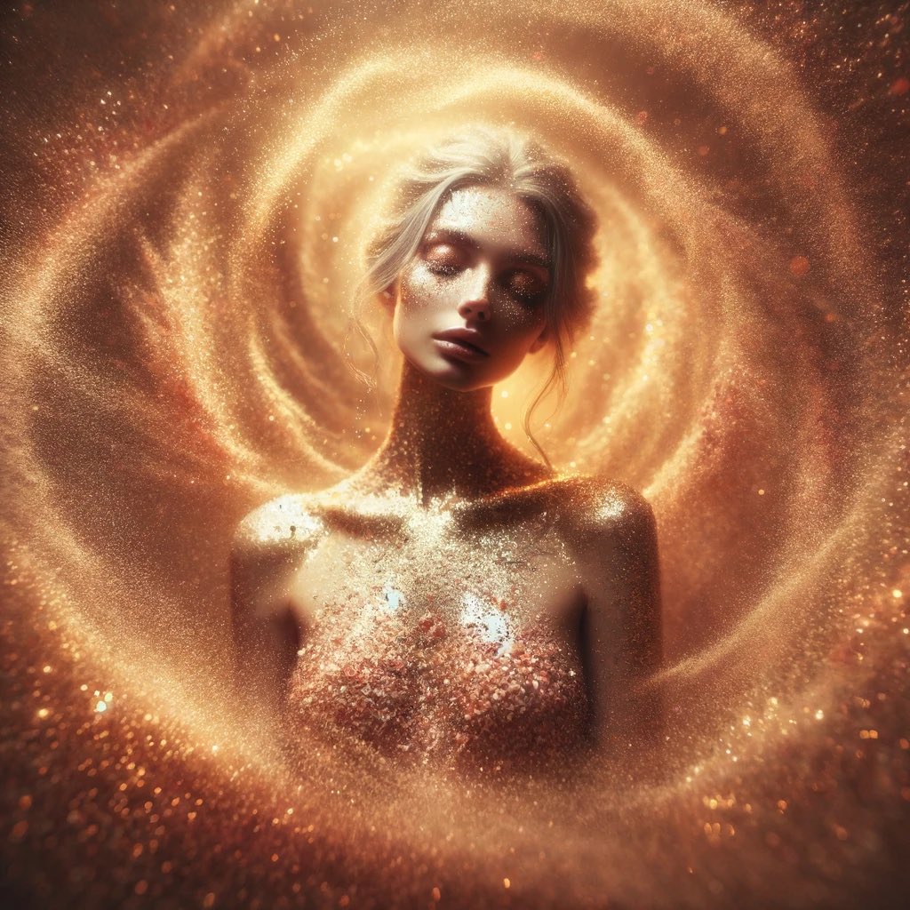 513148's tweet photo. •#EtherealElegance
•#GoldenWhirl
•#DreamyVibes
•#GlitterGlow
•#SurrealBeauty
•#MysticAura
•#ShimmerSensation
•#FantasyFigure
•#ArtisticSoul
•#CelestialCharm 

•#WhisperingLustre
•#ElegantIllusions
•#GildedDreamscape
•#BlissfulEmanation
•#EnchantedGlimmer
•#LuminousGrace
•#AuraOfWonder
•#SpectralSplendor
•#VisionInGold
•#SparkleSwept