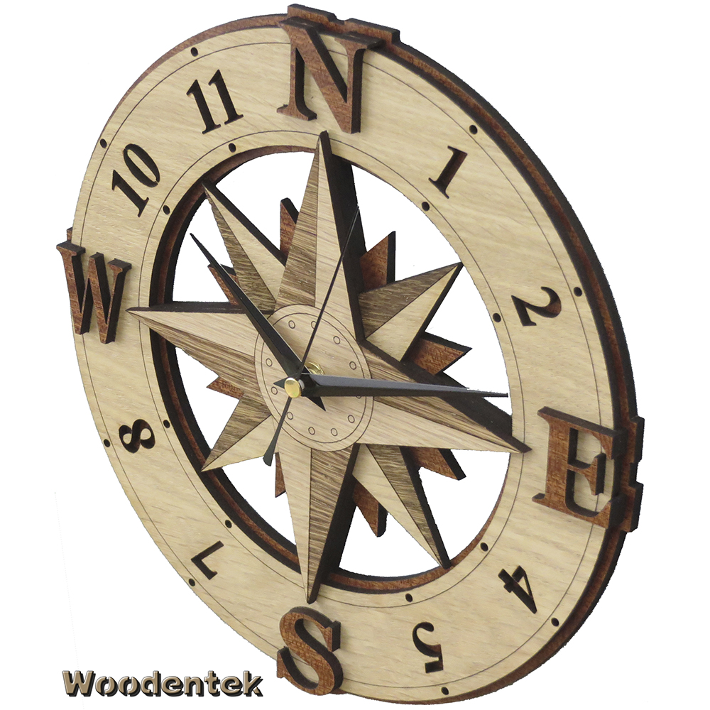 Wonderful #WindRose Wooden Clock. The perfect gift for adventure seekers. #Compass #camping #RoseoftheWinds #sailors #outdoor   - WorldwideShipping - ,etsy.com/listing/491363…