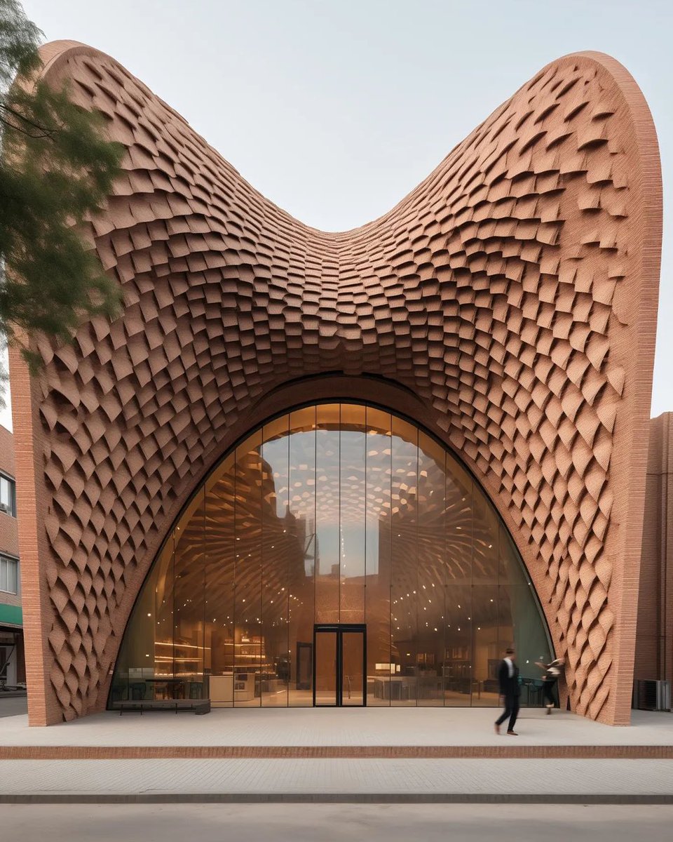 parametricarch's tweet image. How Iranian architecture says “Welcome” V2 - work by Pooriya Zamani generated with midjourney.
#parametricarchitecture #midjourneyarchitecture #diffusionarchitecture #midjourneyartwork #midjourneygallery