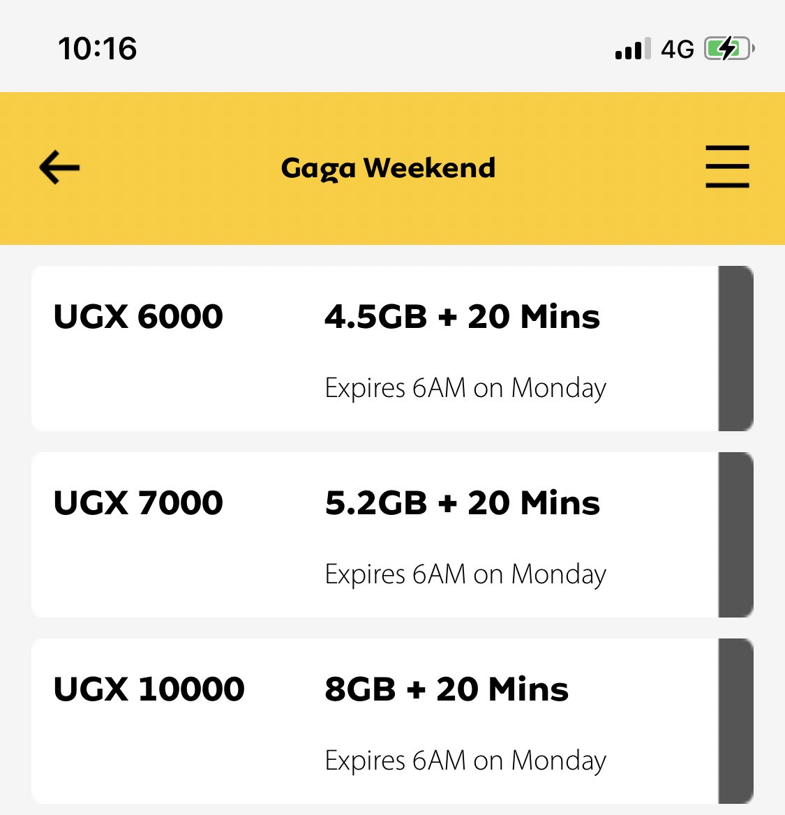 1st #GagaWeekend of the year has arrove 🕺🏾
Dial *100*0# to get the offers.
Enjoy the #UnstoppableNetwork