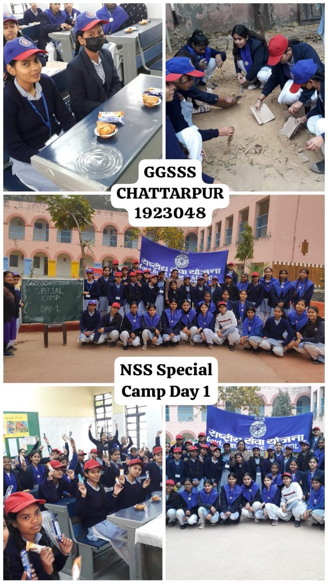 GGSSS Chattarpur School ID -1923048 (@ggsss115781) on Twitter photo NSS Special Camp Activity Day 1@GGSSS Chattarpur 1923048 NSS Special Camp Activity Day 1@GGSSS Chattarpur 1923048