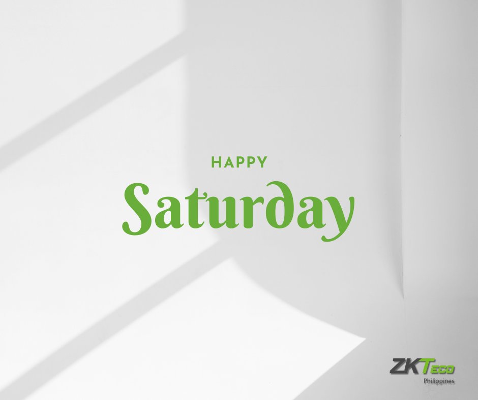 ZKTecoPH's tweet image. Saturday smiles ☺️✨!

#weekendvibes #ZKTecoSmartSolutions #ZKTecoSafety #SecureHolidays #ZKTecoSafety #ZKTeco #ZKTecoPH #Biometrics #AccessControl #technology #smartlocks