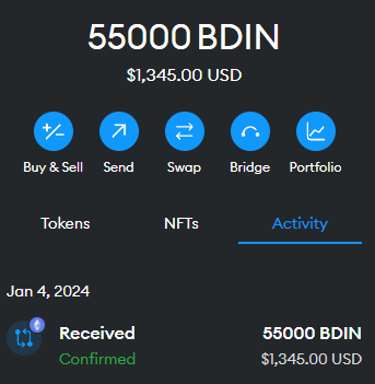 Fitriansyahhhh's tweet photo. received $BDIN airdrop https://t.co/OkbImtmXEz https://t.co/17p3Z5CO4S