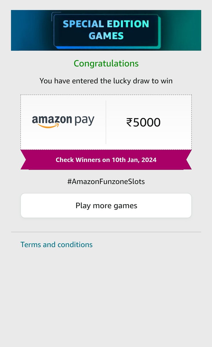 Archii_07's tweet photo. #AmazonFunzoneSlots https://t.co/bELRvWeDOB