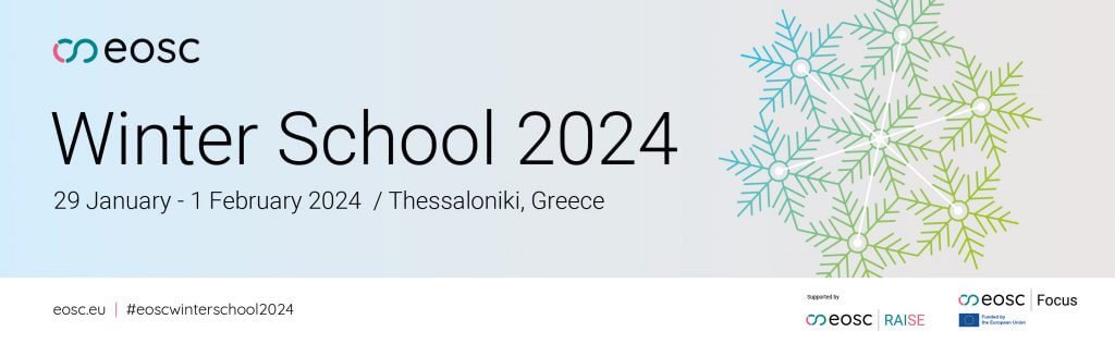 This month, we're excited to join the EOSC Winter School, engaging in sessions on User Environment & Semantic Aspects. This marks a significant step toward unified progress in #EOSC! Stay tuned for insights.

Learn more➡tinyurl.com/5aj3ejjj