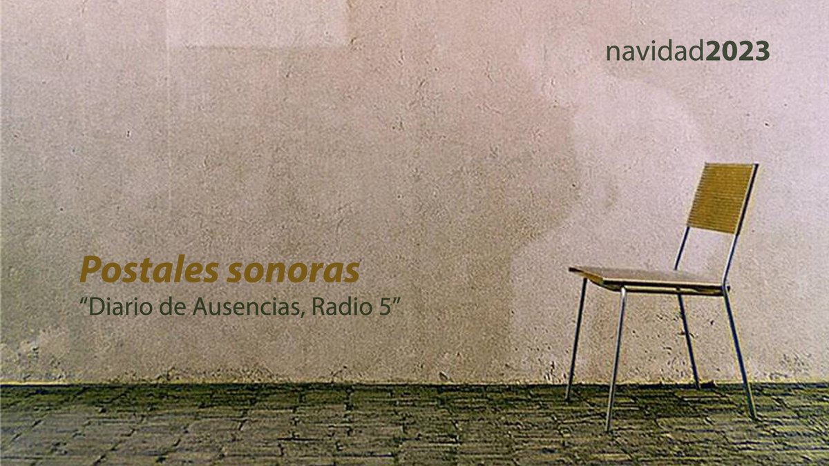 Diario de Ausencias, como en las Navidades de los últimos años, publica las postales sonoras que los familiares de desaparecidos dirigen a sus seres queridos: Hoy, Ana Herrero, madre de Borja Lázaro

🔶A las 10,15h
Escúchalo👉rtve.es/radio/radio-5/…