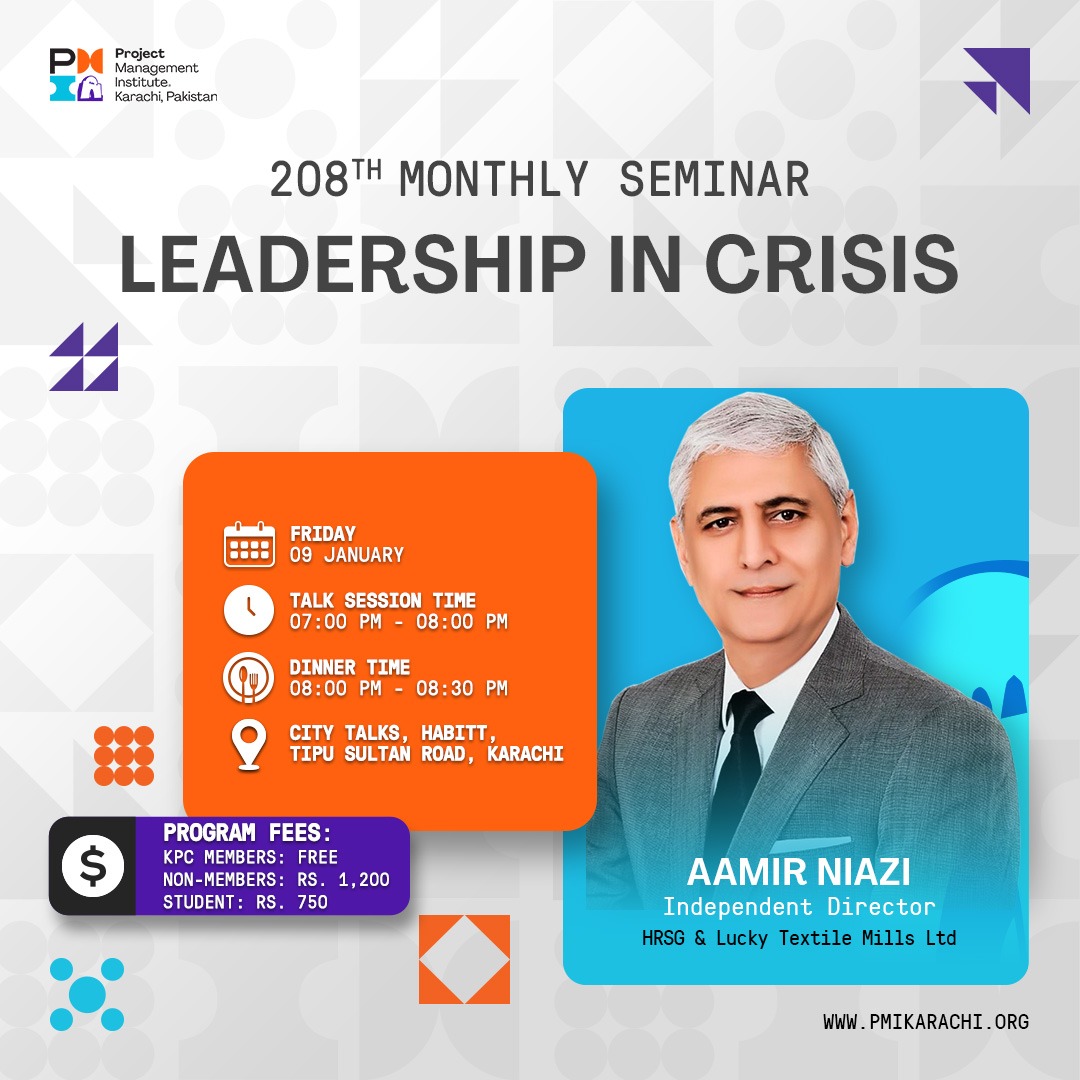 PMI Karachi Pakistan Chapter tweet media