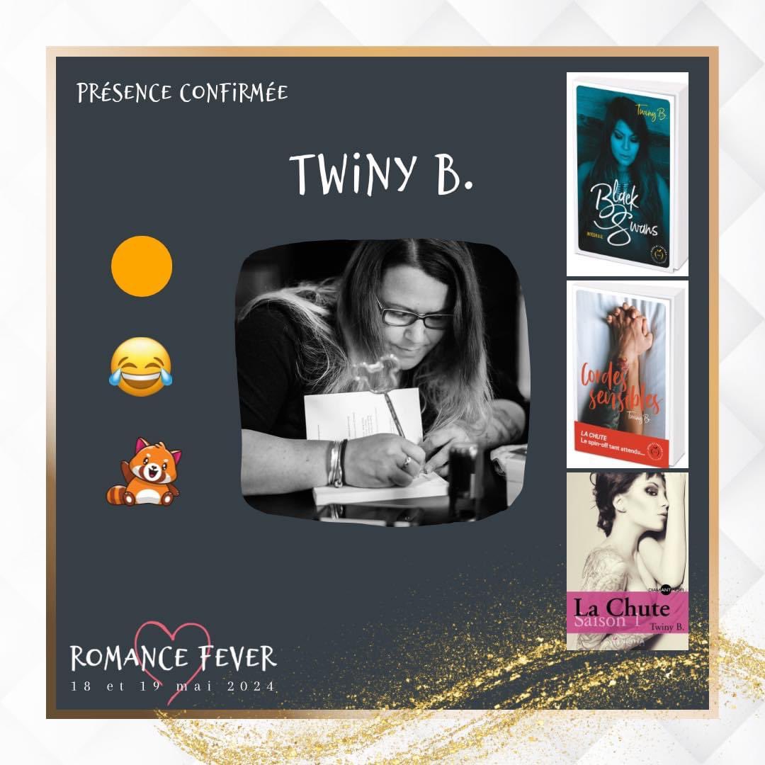 Twiny_B's tweet photo. J’ai hâte que nous nous retrouvions lors de ce super salon de la romance au printemps 💓💓 https://t.co/UM00CmHe1P