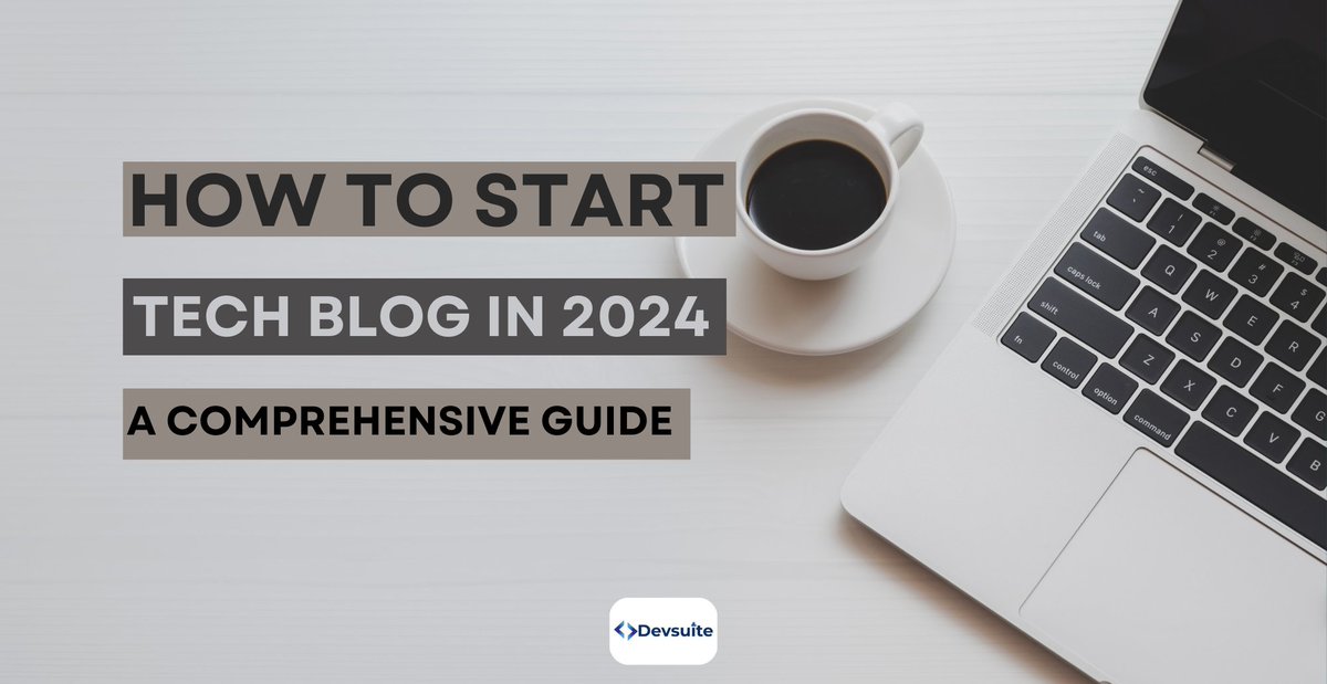 Dev_suite's tweet photo. Just published a comprehensive guide on "How to Start a Tech Blog in 2024"

Whether you're a tech enthusiast or an aspiring blogger, this guide is packed with tips and insights! 

Check it out now! 🔍 
https://t.co/JMvj525FG4

#TechBlogging #BloggingGuide #100DaysOfCode https://t.co/T6PgCWgwUY