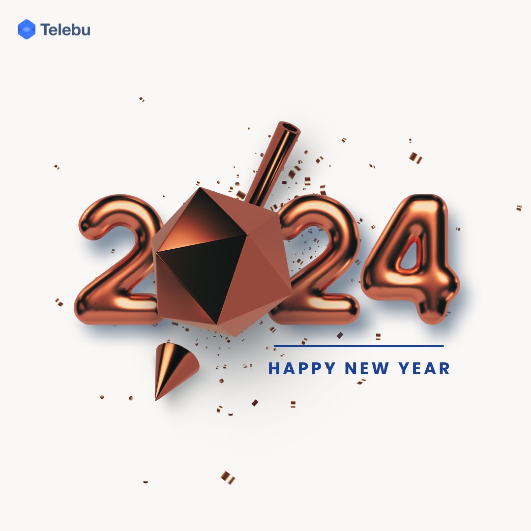wearetelebu's tweet photo. Wishing you a 2024 where your chatbots are always witty, your SMS messages are never flagged as spam, and your customer communication channels are glitch-free. ๐
Cheers to a buzzing 2024! ๐
#newyear #happynewyear #humanisingcommunication https://t.co/0s7ghyXnLJ