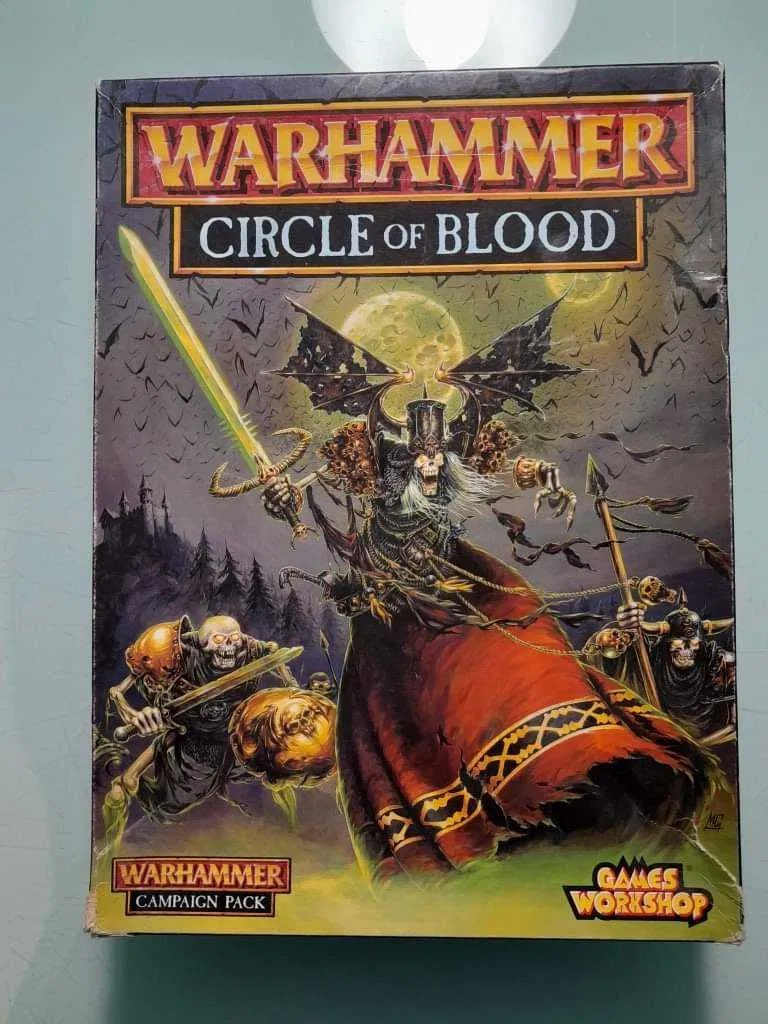 Think its time to bust this open and do some Narrative games when The Old World arrives #WarhammerCommunity #PaintingWarhammer #CircleOfBlood