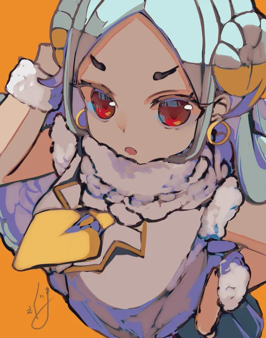 山羊っ娘 #イラスト