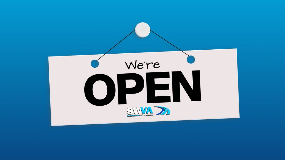 SWVAuctions's tweet photo. 3️⃣ DAYS UNTIL OUR FIRST SALE...

...BUT WE ARE NOW OFFICIALLY OPEN!

Come and pay us a visit 📍:
SWVA House
Blackhill Road
Holton Heath Trading Park
BH16 6LS https://t.co/d67bj7tYfn