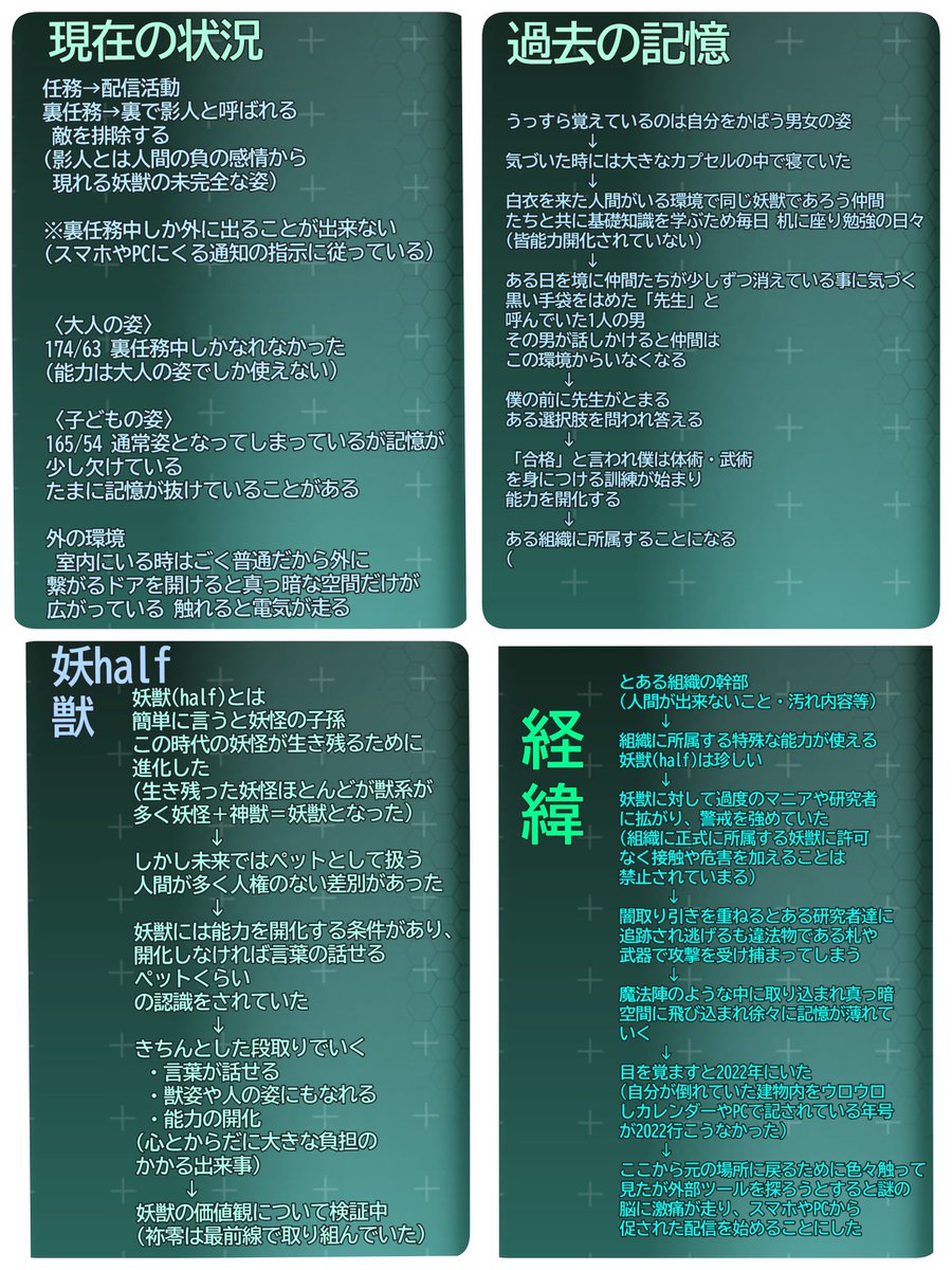 袮零-neo- シナリオ制作中 Vtuber tweet media