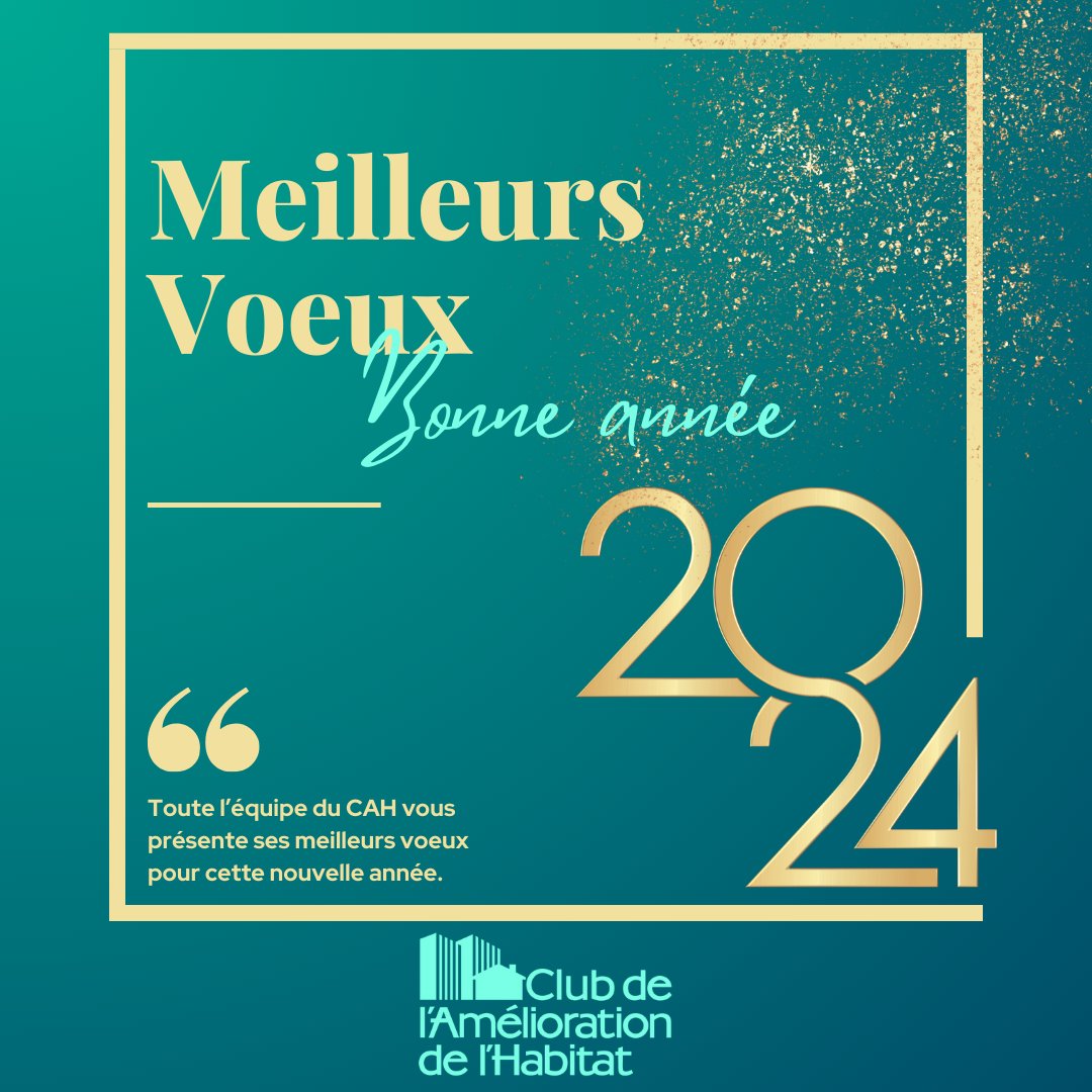 Toute l'équipe du #Club vous souhaite une très belle année 2⃣0⃣2⃣4⃣
Meilleurs vœux à toutes et tous !