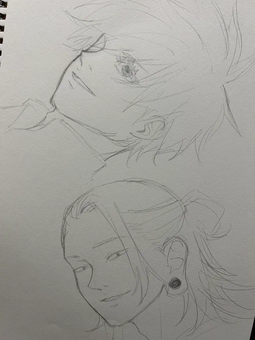 観ながら落書き