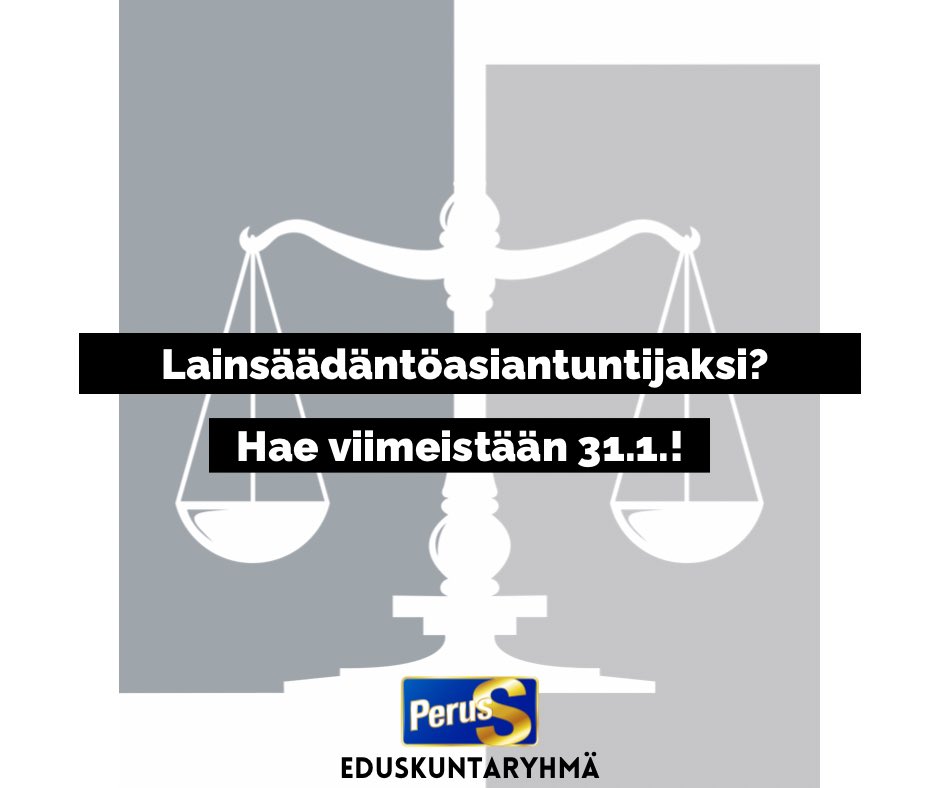 PS:n eduskuntaryhmä tweet media