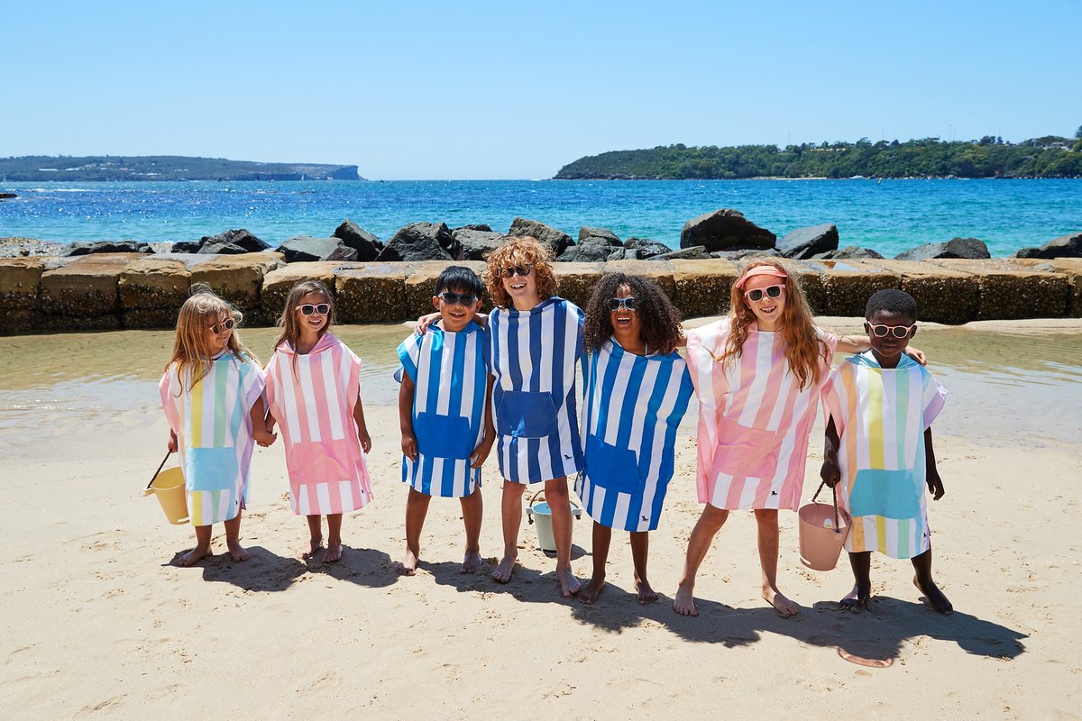 If you're looking for a fun and functional beach poncho for your kids... homeandbay.co.uk/blogs/news/stu…