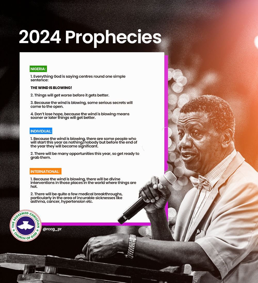 Pastor Adeboye tweet media