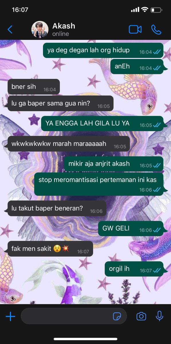 pertemanan orgil tp lucu sedikit