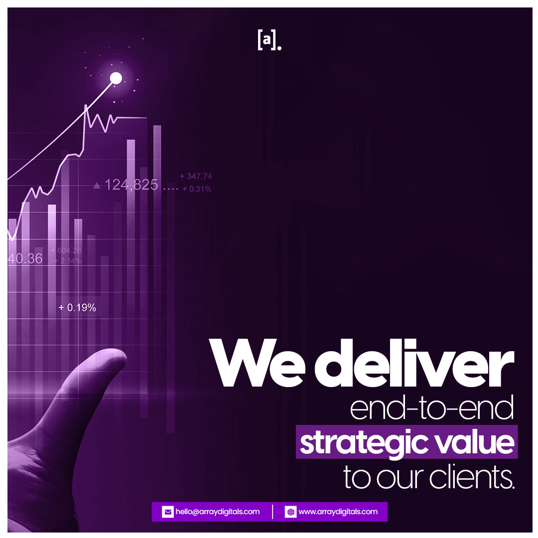 array_digitals's tweet image. Your success is our mission, and our strategic approach ensures a journey of excellence.

Visit Our site  : arraydigitals.com

#ArrayDigitals #DigitalTransformation  #StrategicValue