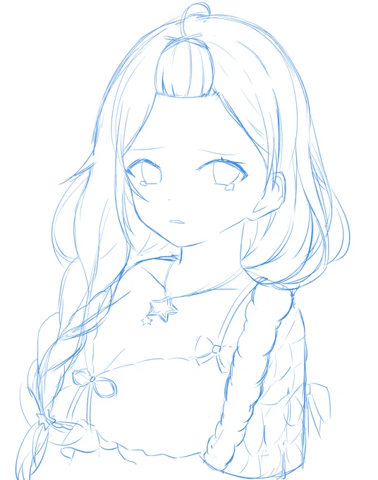 星川の新衣装が可愛かったので描いてます