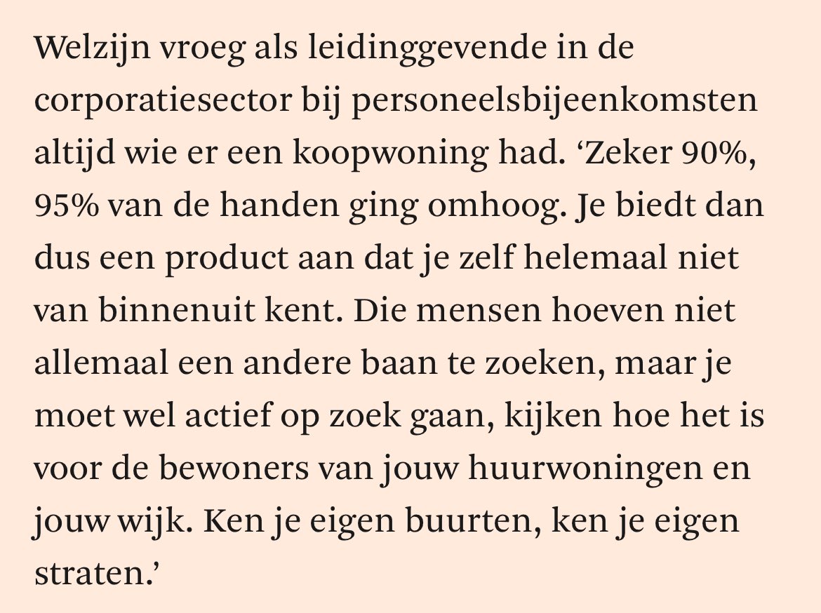 <a href="/PieterOmtzigt/">Pieter Omtzigt</a> <a href="/NwSocContract/">Nieuw Sociaal Contract</a> Hier lopen huurders dagelijks tegenaan. Die mensen realiseren zich ook niet dat zij betaald worden uit huuropbrengst. Daarvan een koopwoning kunnen betalen. Op vakantie kunnen. Een goed leven hebben. Terwijl (zeker sinds gisteren met 71c EB op gas) er steeds meer in de kou zitten