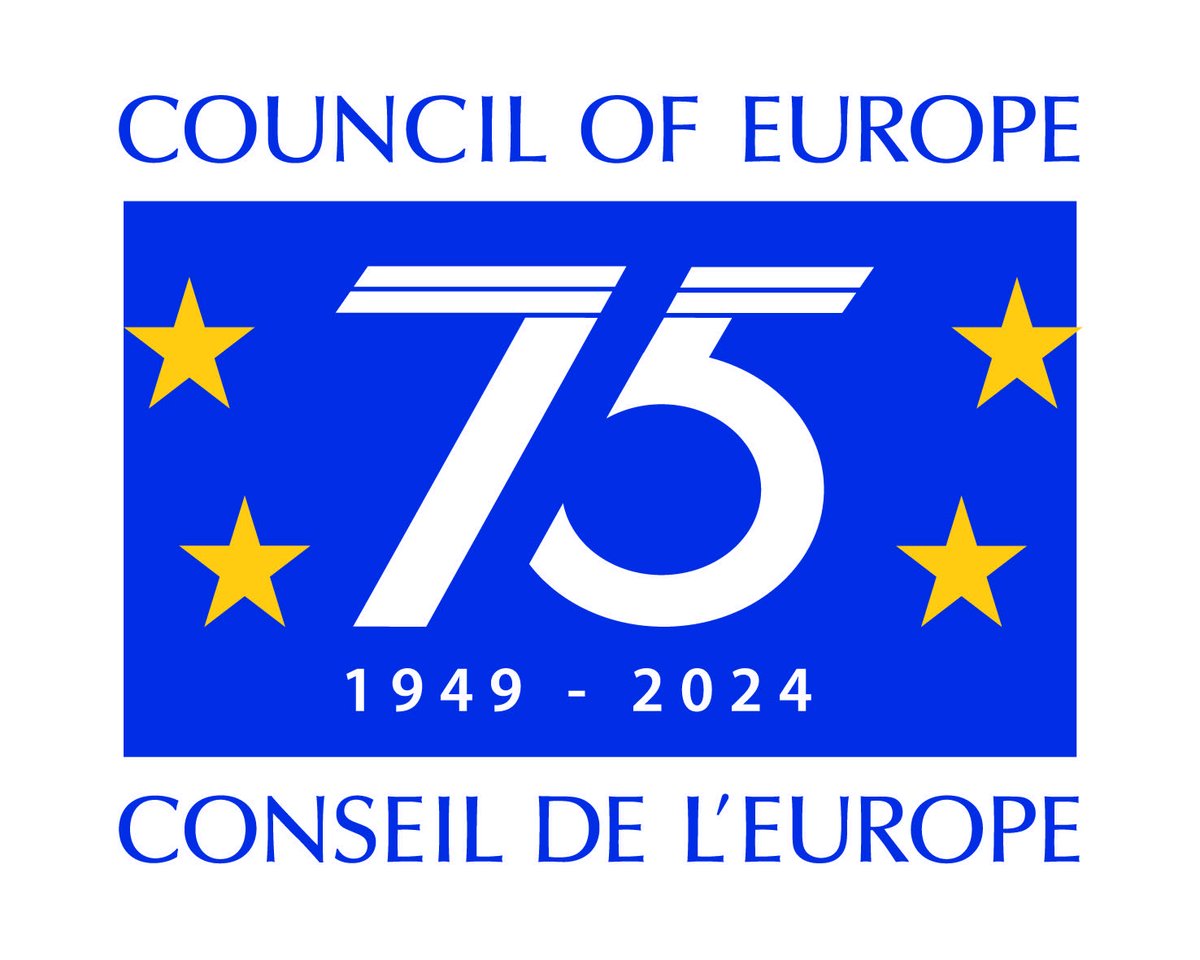 MarijaPBuric's tweet photo. 2024 marks the 75th anniversary of @coe / 2024 marque le 75e anniversaire du @coe_fr https://t.co/jhNzN2fdPM