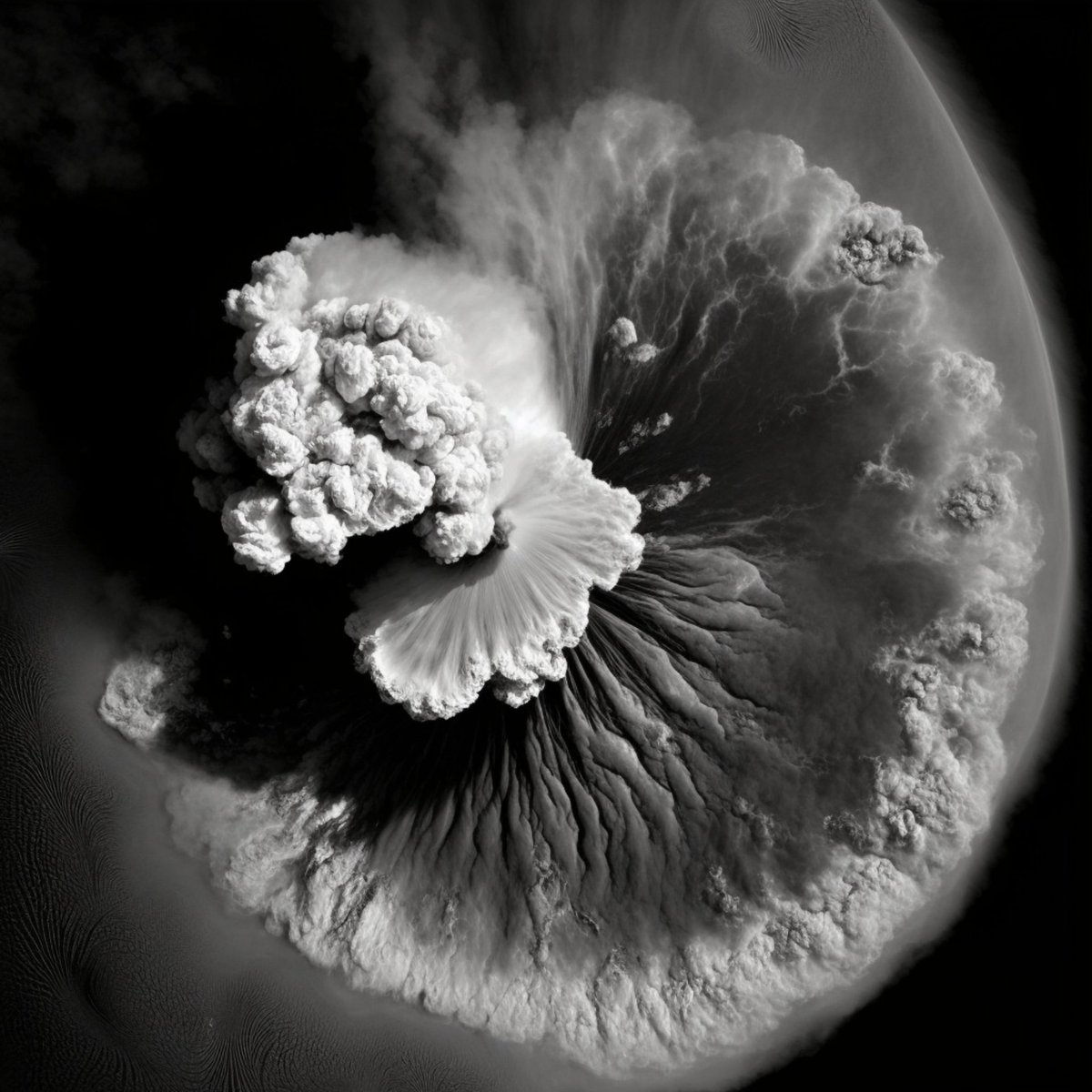 De explosieve vulkaanuitbarsting van Hunga Tonga Ha'apai begin 2022 injecteerde veel waterdamp in de stratosfeer. Meer stratosferisch waterdamp leidt tot opwarming aan het aardoppervlak. Verassend, want het klassieke beeld is dat vulkanen een koelend effect hebben. Echter ... 🧵