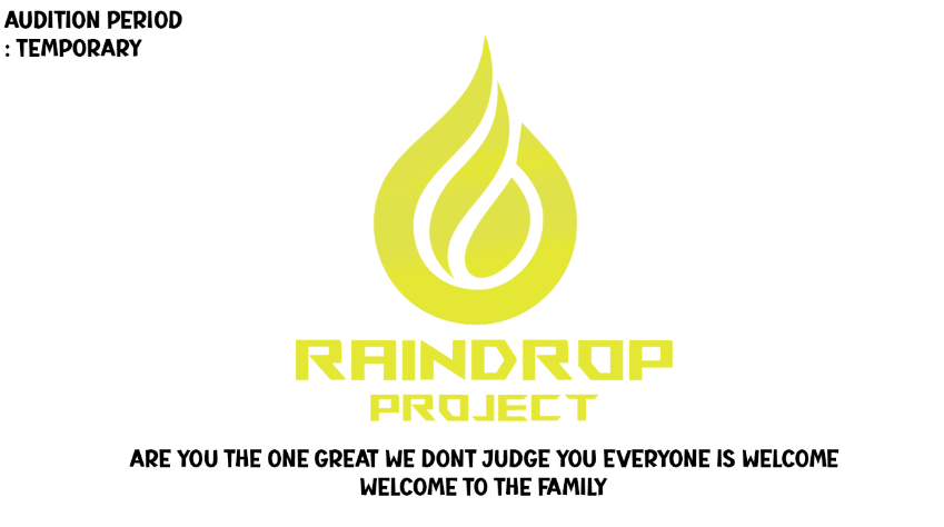 RainDropVT's tweet photo. 「RainDrop Global Audition」
we're excited to announce our audition is open for only temporary everyone is welcome
Form
▷ https://t.co/rgHiI1vcQ0
#ENVtuber #PHVTuber #JPVTuber #IDVtuber #Vtuber #VTuberUprising #VtuberSupport #VTuberGlobal #VTuberAudition https://t.co/sZEXtusz0u
