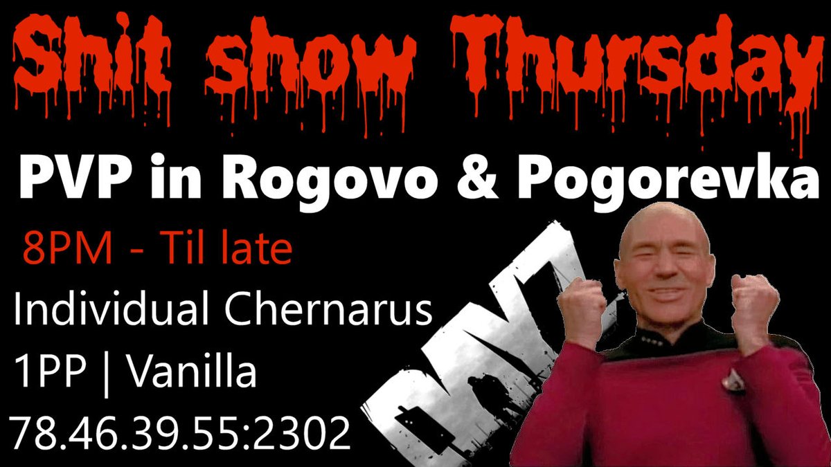 Digiblast2's tweet image. This Thursday and maybe friday there will be some arranged PvP on Individual Chernarus!

Some Vanilla action where you need to loot ahead before going into battle!