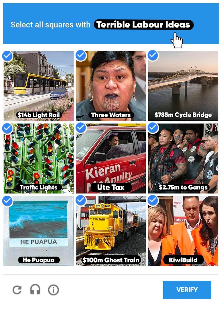 NuZillund's tweet photo. Gone
Gone
Gone
Gone
Gone
Gone
Where are we at with He Papua, ghost train and traffic lights?
Six definitely gone is a great start though #AdultsInCharge https://t.co/PV6tfFJQcq