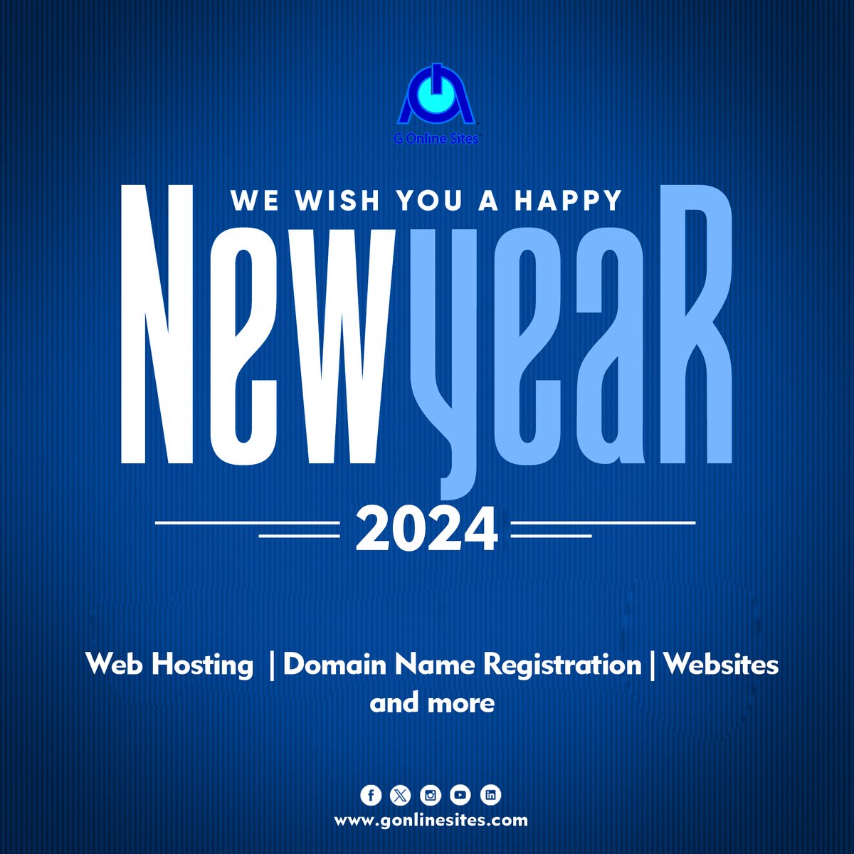 _gonlinesites's tweet photo. A New Year of endless possibilities.

Partner with https://t.co/uJTdGKFzzI today
Redefine your Web Hosting Experience
#gonlinesites #webhosting #newyearseve2024 #websites #domains https://t.co/vpeWxtTFxL