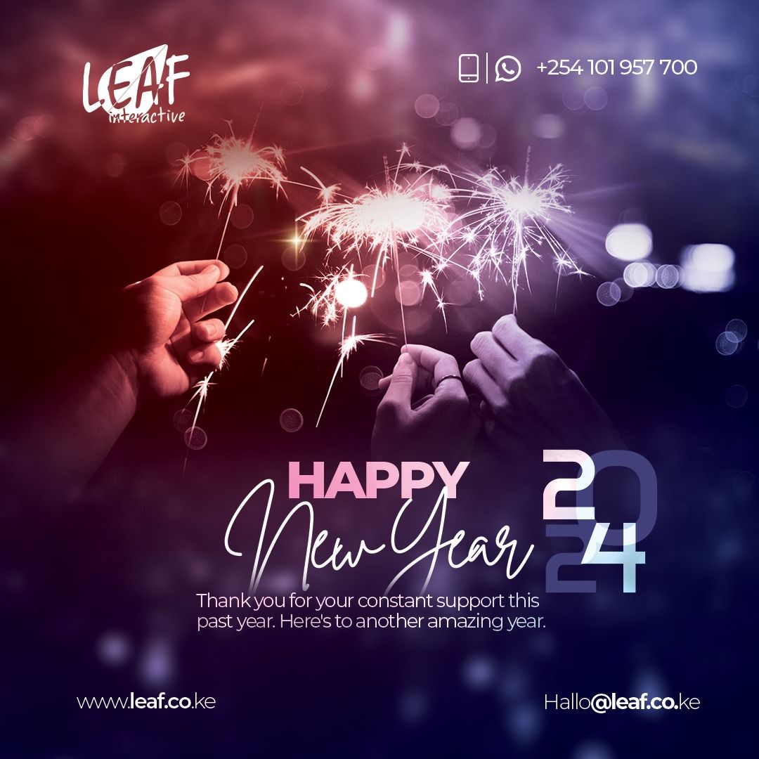 Esperienzalife's tweet photo. Step into the New Year with a leaf of innovation! Elevate your brand with Leaf Interactive – where every flyer is a masterpiece and every design is a story waiting to be told. Let's craft a vibrant 2024 together, turning your ideas into unforgettable visuals. 🚀🎨
📲 0101957700 https://t.co/Osv3YNOCgk