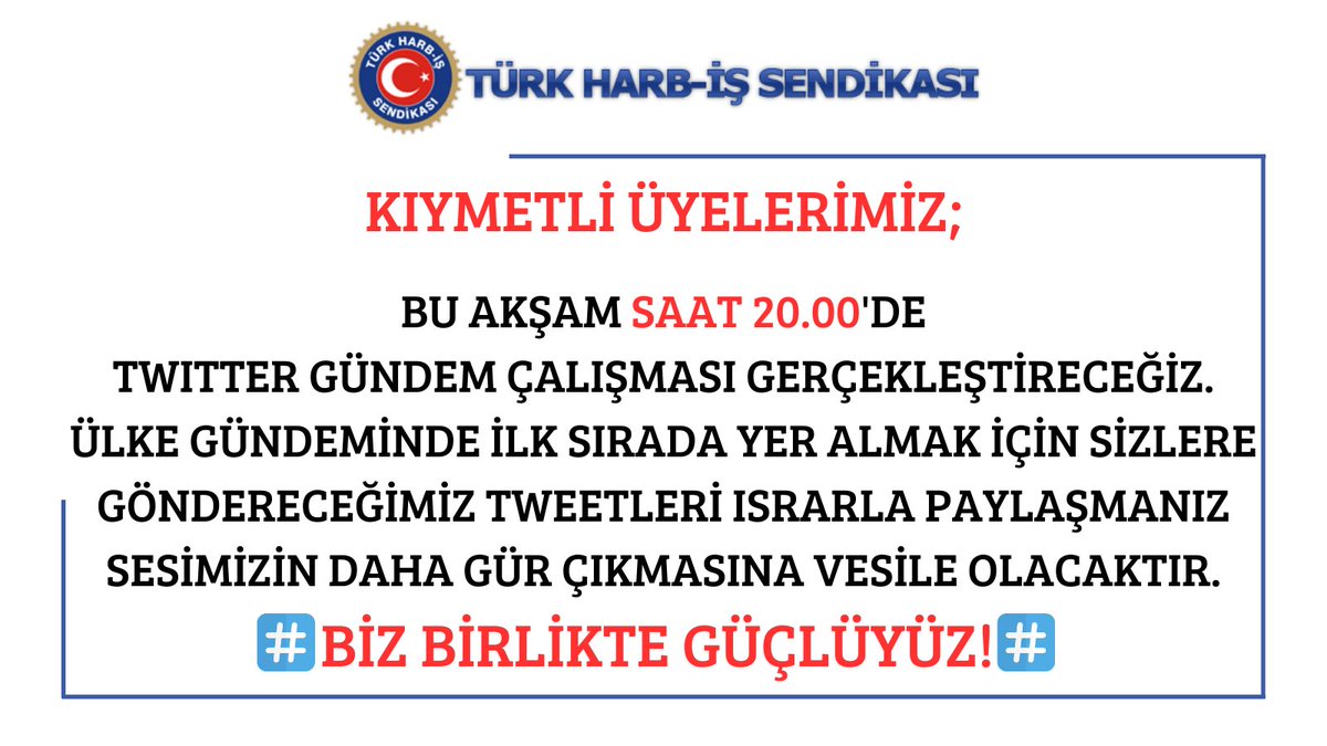 📌 BİZ BİRLİKTE GÜÇLÜYÜZ!

#msbiscisihakkiniistiyor