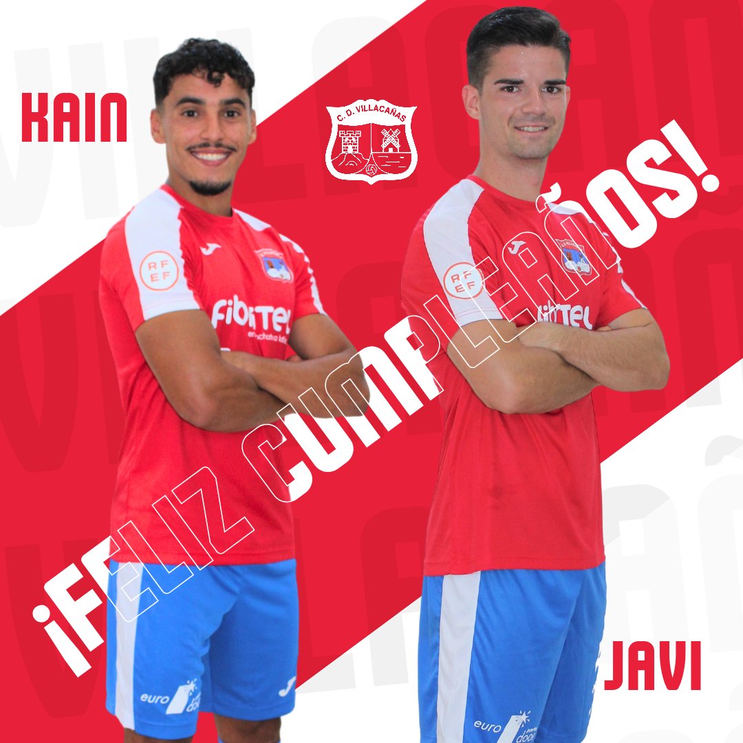 🎂 ¡Doble celebración en nuestro equipo hoy! 🎂

<a href="/Javi_jimenez00/">Javi Jiménez</a>, nuestro muro impenetrable en defensa, y <a href="/kaind95/">kaind95✌🏽</a>, nuestro Spiderman incansable en ataque.

Que este año os traiga éxitos y momentos inolvidables 😊😘

¡Felicidades, cracks! ⚽

#SoñamosDespiertos
#VamosVillacañas