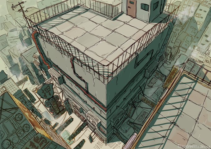 「rooftop」 illustration images(Latest｜RT&Fav:50)