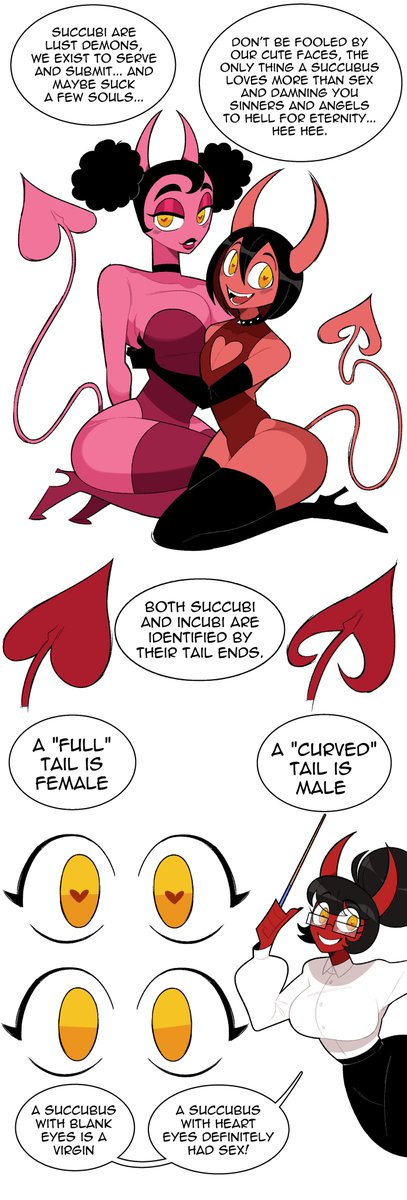 Idolomantises's tweet photo. Know Your Demons #1 - Succubi and Incubi https://t.co/xjBayLp3KX
