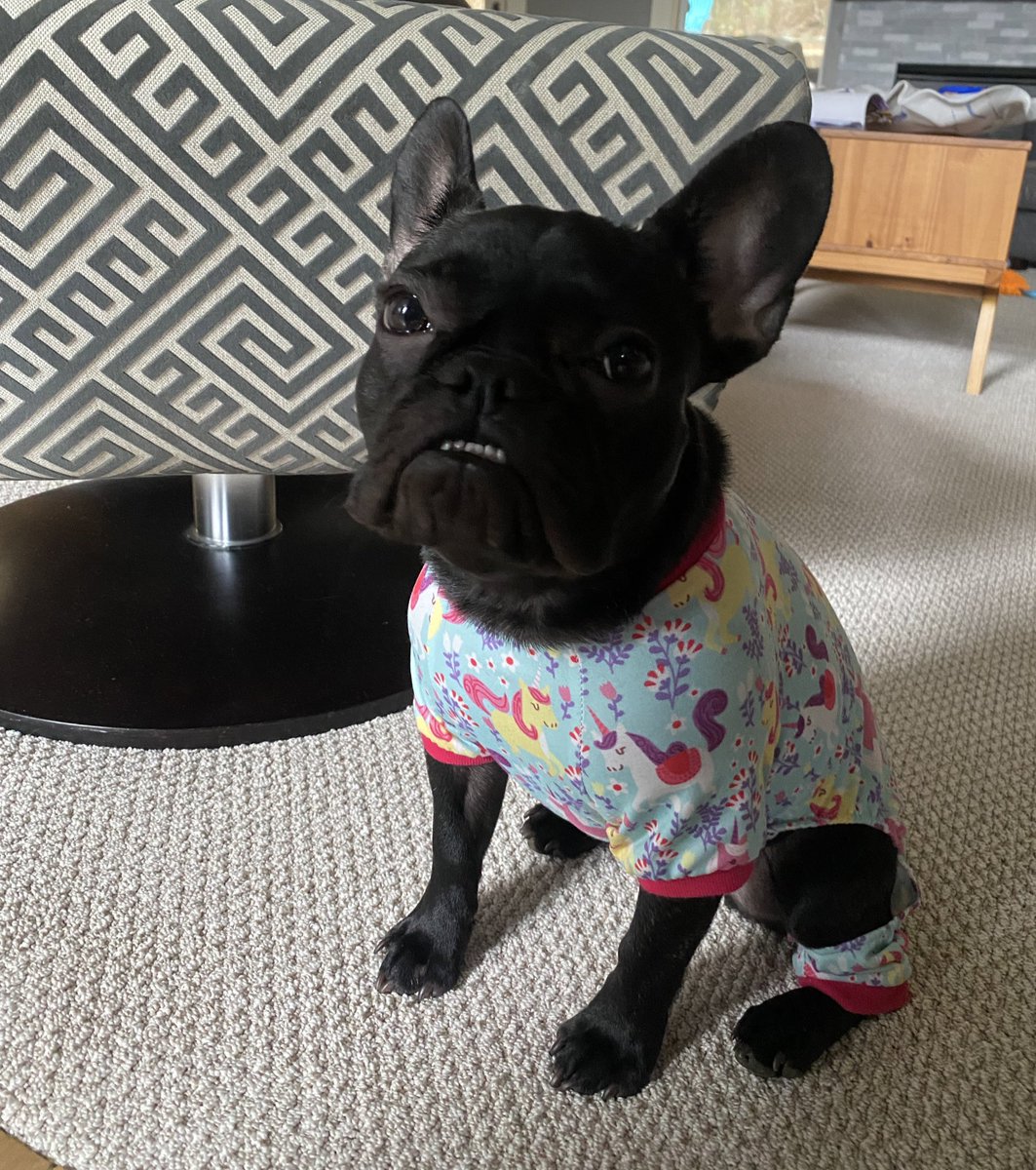 Told her to smile …