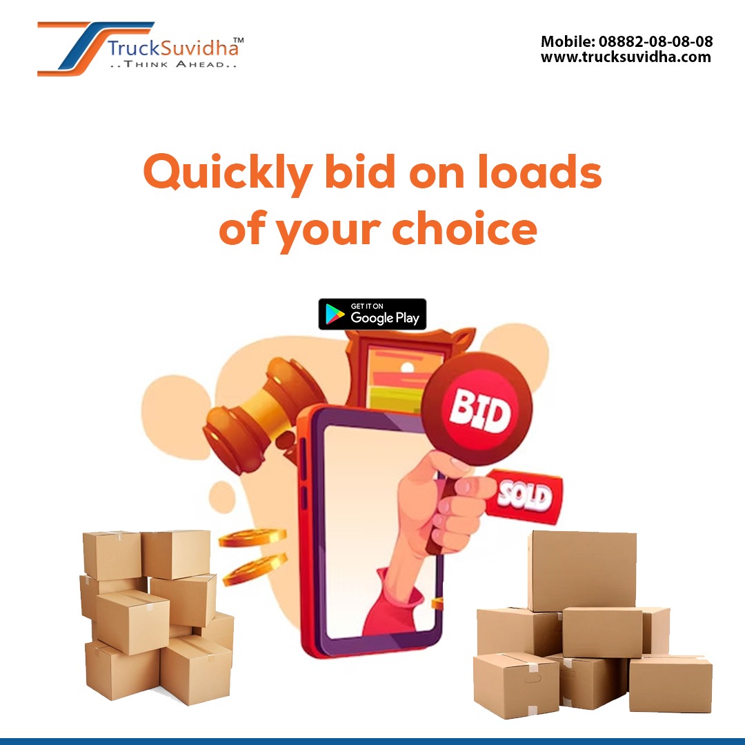 TruckSuvidha's tweet photo. Transform your logistics experience with Truck Suvidha app! ππ¨ Effortlessly bid and secure loads of your choice, enhancing efficiency in every haul.
Register now - https://t.co/wkeQ4QUoW7
Call us on - 0888208-08-08
#TruckSuvidha #EfficientHauling #LogisticsSimplified #loads https://t.co/F0O5X3FX0z
