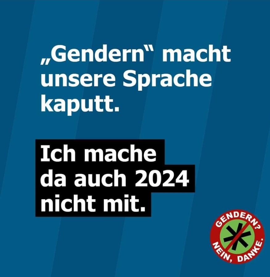 #Gendern