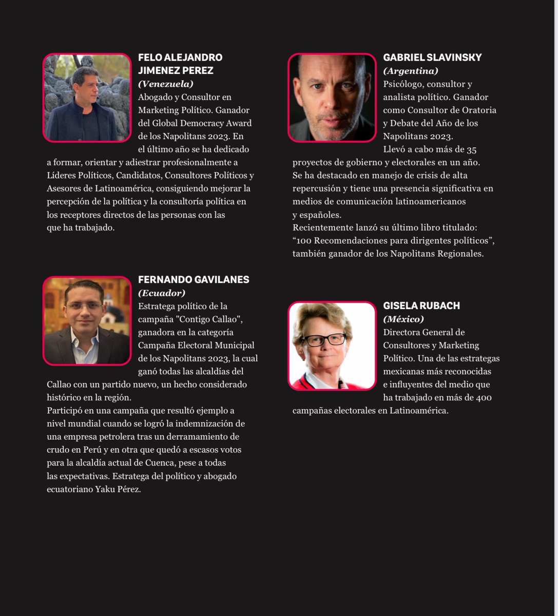 rubysoriano's tweet image. Gracias a la Revista Washington ComPol por este regalo para arrancar el 2024.
Por 4to año estamos en el ranking de los 100 más influyentes de la ComPol.
Aquí vamos con mayor compromiso y sobre todo, ética. 🙌🏻