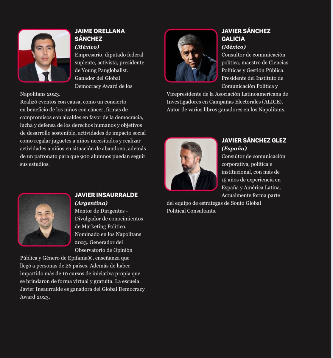 rubysoriano's tweet image. Gracias a la Revista Washington ComPol por este regalo para arrancar el 2024.
Por 4to año estamos en el ranking de los 100 más influyentes de la ComPol.
Aquí vamos con mayor compromiso y sobre todo, ética. 🙌🏻