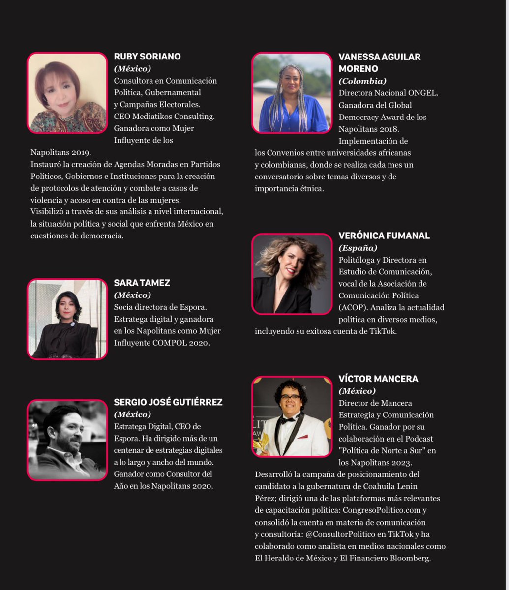 rubysoriano's tweet image. Gracias a la Revista Washington ComPol por este regalo para arrancar el 2024.
Por 4to año estamos en el ranking de los 100 más influyentes de la ComPol.
Aquí vamos con mayor compromiso y sobre todo, ética. 🙌🏻
