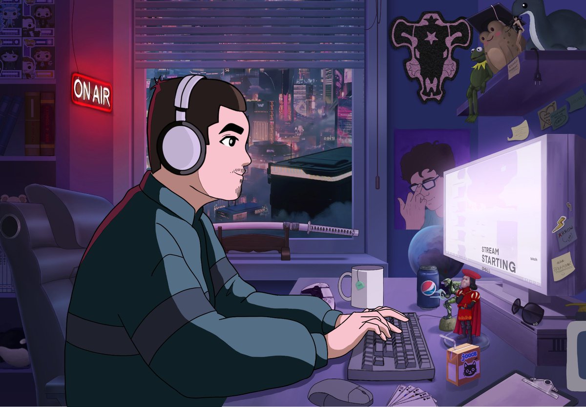 New year, New Starting Soon Screen!
(try find all the Easter eggs)

Live now, link below